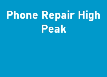 Phone Repair High Peak