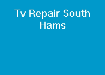 Tv Repair South Hams