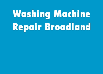 Washing Machine Repair Broadland