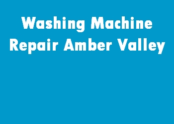 Washing Machine Repair Amber Valley