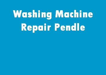 Washing Machine Repair Pendle