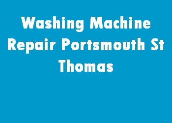 Washing Machine Repair Portsmouth St Thomas