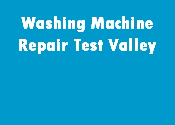 Washing Machine Repair Test Valley