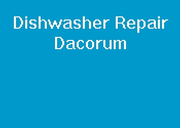 Dishwasher Repair Dacorum