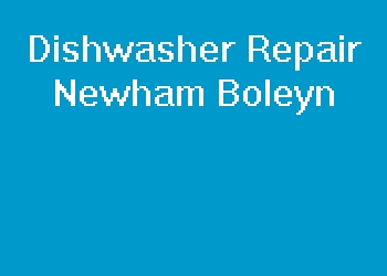 Dishwasher Repair Newham Boleyn