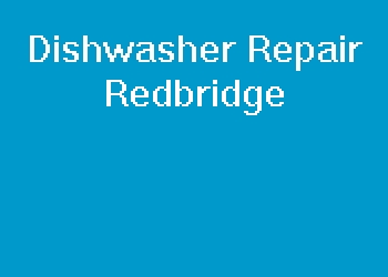 Dishwasher Repair Redbridge
