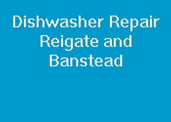 Dishwasher Repair Reigate and Banstead