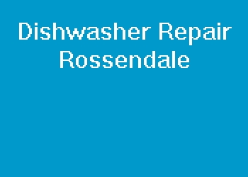 Dishwasher Repair Rossendale