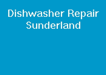 Dishwasher Repair Sunderland