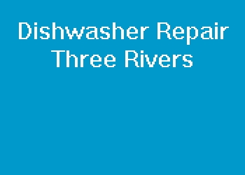 Dishwasher Repair Three Rivers