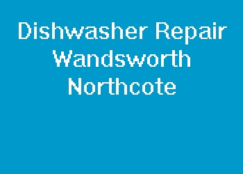 Dishwasher Repair Wandsworth Northcote