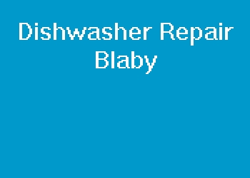 Dishwasher Repair Blaby