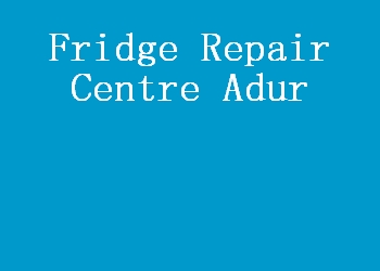 Fridge Repair Centre Adur