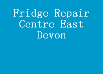 Fridge Repair Centre East Devon