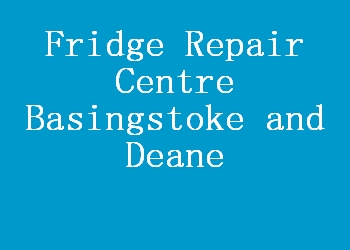 Fridge Repair Centre Basingstoke and Deane