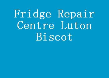 Fridge Repair Centre Luton Biscot