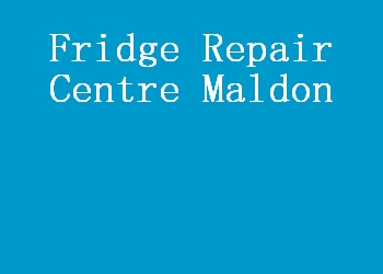 Fridge Repair Centre Maldon