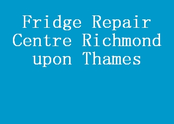 Fridge Repair Centre Richmond upon Thames
