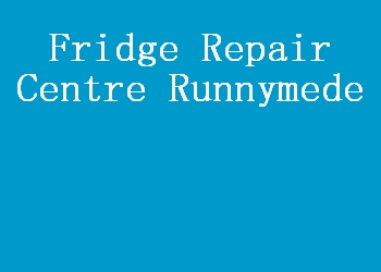Fridge Repair Centre Runnymede