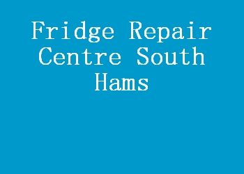 Fridge Repair Centre South Hams