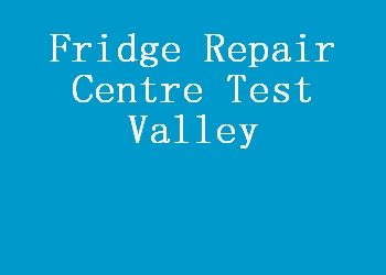 Fridge Repair Centre Test Valley