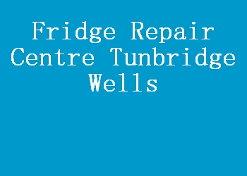 Fridge Repair Centre Tunbridge Wells