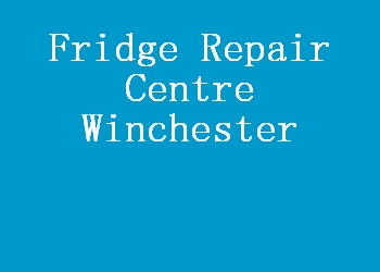 Fridge Repair Centre Winchester