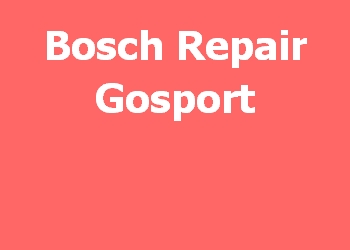 Bosch Repair Gosport 