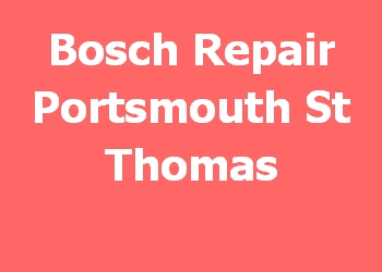 Bosch Repair Portsmouth St Thomas 